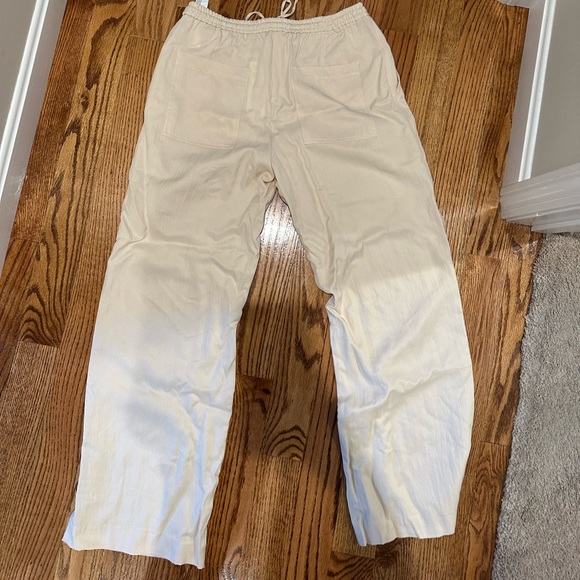 Zara straight leg drawstring pant - Picture 2 of 4